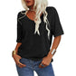 🌞Summer Sale 50% OFF🔥Women's Solid Color V-Neck T-shirt