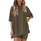 💞Women's Summer Casual Loose Two-piece Set