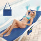 🏖️60% OFF NOW! 🌊 2026 Sun Lounger Towel in Bag with Pockets – Sand-Resistant, Built-in Pockets & Easy Carry 🎒 Time!🌞Sun Lounger Towel in Bag with Pockets Storage🌊