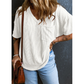 🌞Summer Sale 50% OFF🔥Ribbed Pocket V Neck Tee