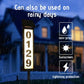 ✨Last Day 49% OFF⌛☀️📫Solar Address LED Sign Lighted House Number Plate with 3 sets of numbers (0-9)and 1 set of letters (A-F)