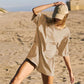 🌞Summer Sale 49% OFF🔥Oversized T-shirt V-shaped Back Romper