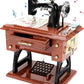 🧵🪡Wood Mini Sewing Machine Music Box – Handcrafted Retro Decor with Moving Parts & Nostalgic Melody🎁
