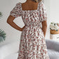 🌞Summer Sale 50% OFF🔥Women's Floral Print Dress with Pleated Hem