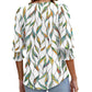 🌞Summer Sale 50% OFF🔥Blouses for Women Dressy Casual 3/4 Length Sleeve Women’s Tops with Smocked Cuffs