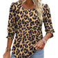 🌞Summer Sale 50% OFF🔥Blouses for Women Dressy Casual 3/4 Length Sleeve Women’s Tops with Smocked Cuffs