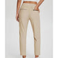🔥Last Day Sale 60% OFF⏰👖🍃Women's Elastic High-Waist Pants - Secure Pockets, Slim Fit🎁