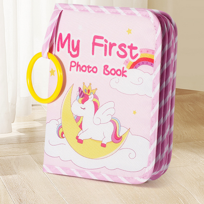 🖼️💕My First Baby Photo Book with Safe Mirror