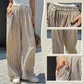 🌞Summer Sale 50% OFF🔥Women's Casual Vertical Stripe Drawstring Pants