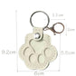 💖 Leather keychain to remember your pet 🐾 Keep the memory close to you always