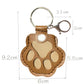 💖 Leather keychain to remember your pet 🐾 Keep the memory close to you always