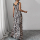 💃2025 New Arrival🔥Women's Leopard Print V-Neck Dress