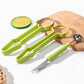 🏖️Summer Hot Sale 60% OFF🍉3-in-1 Stainless Steel Melon Baller Scoop Tool Kit👍