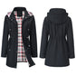 🍂Autumn Hot Sale 49%💗🧥Ultimate Plaid Waterproof Jacket for Women🍃