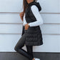 🔥50% OFF🔥Women’s Zip-Up Long Puffer Vest