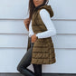 🔥50% OFF🔥Women’s Zip-Up Long Puffer Vest