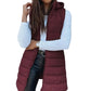 🔥50% OFF🔥Women’s Zip-Up Long Puffer Vest
