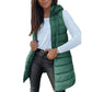 🔥50% OFF🔥Women’s Zip-Up Long Puffer Vest