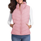 🩷 Hot Sale 49% OFF🩷Women Sleeveless Zip Up Stand Collar Quilted Vest with Pocket