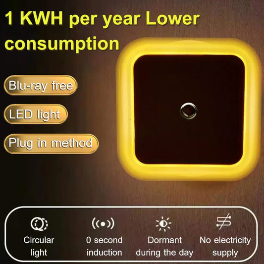 ⌛Last Day Buy Free Get 1 Free🔥💡LED Smart Light Control Sensor Energy-saving Lamp🎁