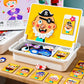 🔥Limited Sale 60%OFF🔥Magnetic Face Dress-Up Puzzle: Double-Sided Travel Game