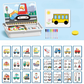 🔥Limited Sale 60%OFF🔥Magnetic Face Dress-Up Puzzle: Double-Sided Travel Game