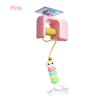 🐈🪀Electric Interactive Door-Hanging Cat Toy with Plush Strips