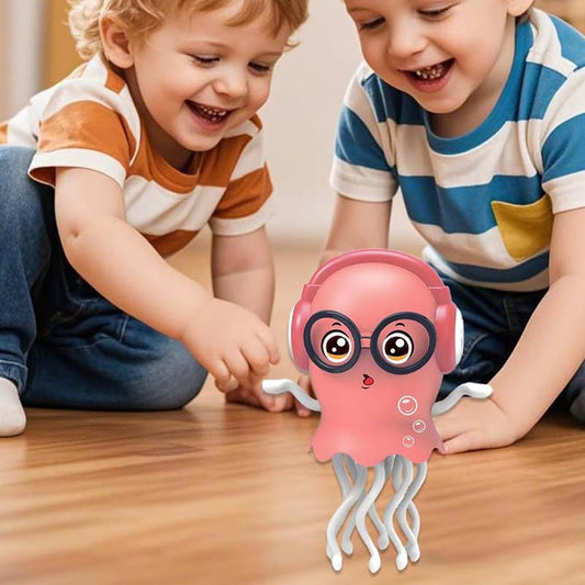 🐙🎵✨Dancing Jellyfish Toy with Lights and Music🎁
