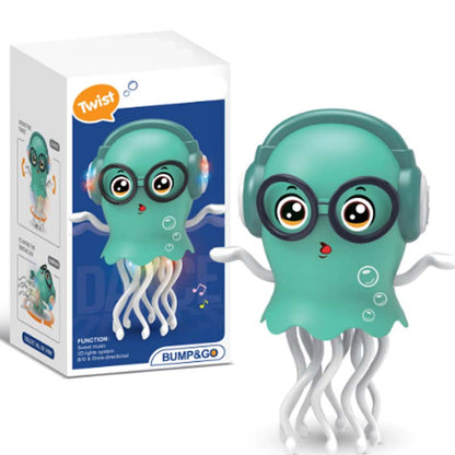 🐙🎵✨Dancing Jellyfish Toy with Lights and Music🎁