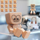🔥🤖Charming Little Wooden Figure That Sways with 12PCS Expressions🎁