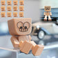 🔥🤖Charming Little Wooden Figure That Sways with 12PCS Expressions🎁