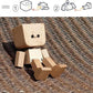 🔥🤖Charming Little Wooden Figure That Sways with 12PCS Expressions🎁