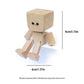 🔥🤖Charming Little Wooden Figure That Sways with 12PCS Expressions🎁