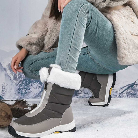 🎅 HOLIDAY HAUL SALE👢🌞Women’s Non-Slip Warm Zipper Snow Boots🎁
