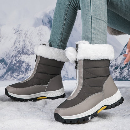 🎅 HOLIDAY HAUL SALE👢🌞Women’s Non-Slip Warm Zipper Snow Boots🎁