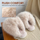 🎅Christmas Sale 50% OFF🔥Stylish Plush Fluffy Winter Slippers