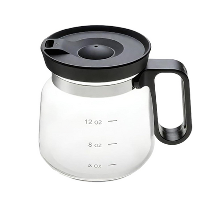 🎅 HOLIDAY HAUL SALE☕Glass Pot Style Coffee Mug with Lid🎁