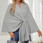 🎅 HOLIDAY HAUL SALE✨Women's Elegant Soft Open Front Poncho Sweater🎁