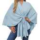 🎅 HOLIDAY HAUL SALE✨Women's Elegant Soft Open Front Poncho Sweater🎁