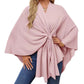 🎅 HOLIDAY HAUL SALE✨Women's Elegant Soft Open Front Poncho Sweater🎁