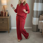 🎅 HOLIDAY HAUL SALE⏰Glitter Lounge Set - Cozy Pullover & Pants for Festive Comfort🎁