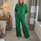 🎅 HOLIDAY HAUL SALE⏰Glitter Lounge Set - Cozy Pullover & Pants for Festive Comfort🎁