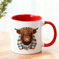🎅 HOLIDAY HAUL SALE🍵☕🦬Highland Cow Ceramic Coffee Mug🎁