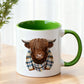 🎅 HOLIDAY HAUL SALE🍵☕🦬Highland Cow Ceramic Coffee Mug🎁