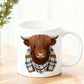 🎅 HOLIDAY HAUL SALE🍵☕🦬Highland Cow Ceramic Coffee Mug🎁