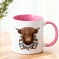 🎅 HOLIDAY HAUL SALE🍵☕🦬Highland Cow Ceramic Coffee Mug🎁