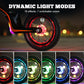 ✨ Colorful Bicycle Wheel Lights (7 Colors + 18 Light Modes) – Safe & Super Cool for Night Riding!