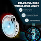 ✨ Colorful Bicycle Wheel Lights (7 Colors + 18 Light Modes) – Safe & Super Cool for Night Riding!