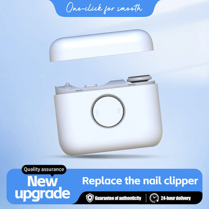 🎅 HOLIDAY HAUL SALE✂️ 2-in-1 Rechargeable Electric Nail Clipper & Polisher – Painless Trimming for Hands & Feet