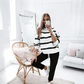 🔥Last Day Promotion 60% OFF⏰👚💕Women's Striped 2-Piece Tracksuit Set🔥